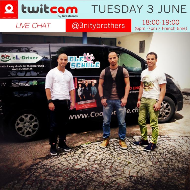 TWITCAM-3nity-Brothers-3-June-